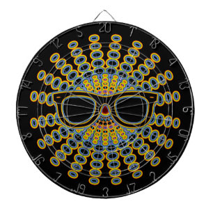 Sunny Nerd Glasses + your backgr. & ideas Dartboard
