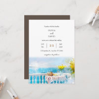 Sunny Ocean View Breakfast Balcony Beach Wedding