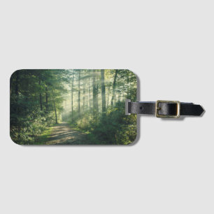 Sunny October Morning in Hamburg Luggage Tag