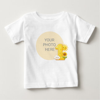 Sunny One Custom Photo Birthday Baby T-Shirt