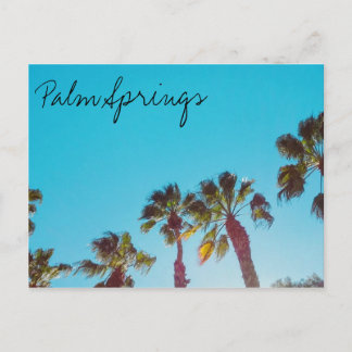 Sunny Palm Springs Postcard