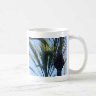 Sunny Palm Trees California Vacation Coffee Mug