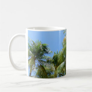 Sunny Palms Oasis #1 #tropical #wall #art Coffee Mug
