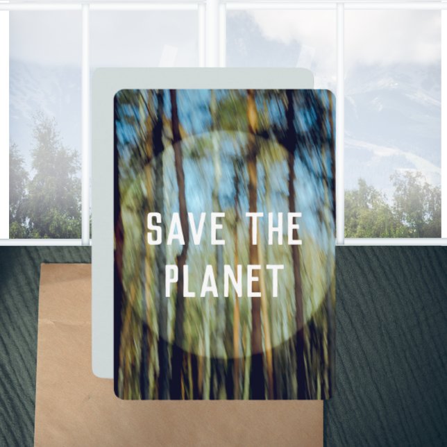 Sunny pine forest card (Creator Uploaded)