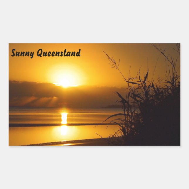 Sunny Queensland sticker (Front)