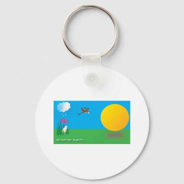 Sunny-Rainy Day Key Ring (Front)