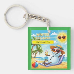Sunny Sands Resort Key Ring