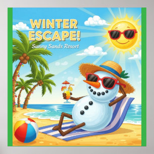 Sunny Sands Resort Poster