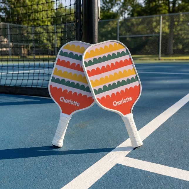 Sunny Scallops Pickleball Paddle (Creator Uploaded)