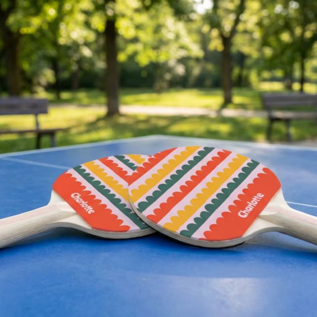 Sunny Scallops Ping Pong Paddle (Creator Uploaded)