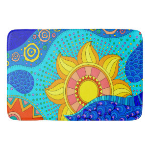 Sunny Sea Bath Mat