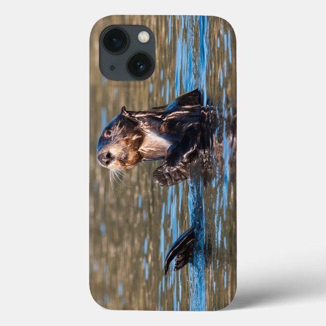 Sunny Sea Otter Case-Mate iPhone Case (Back)