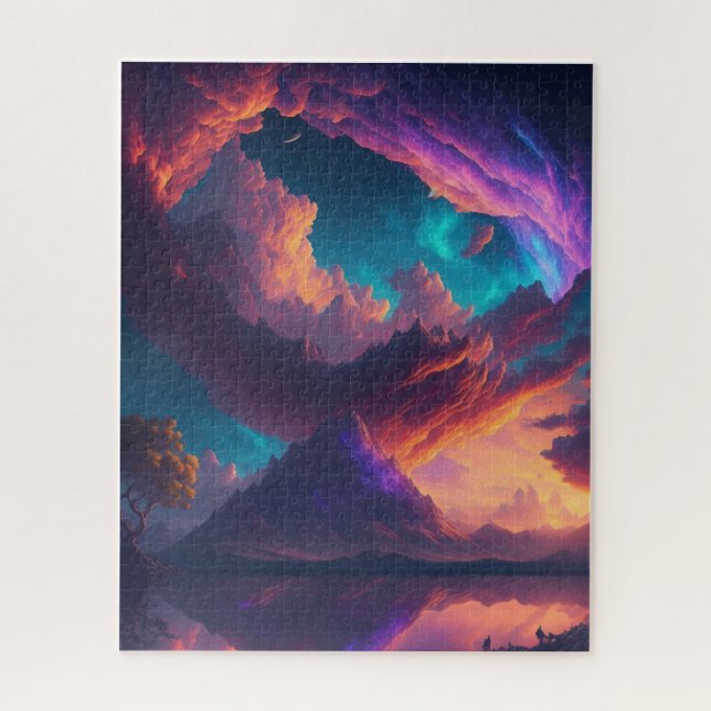 Sunny set jigsaw puzzle (Vertical)