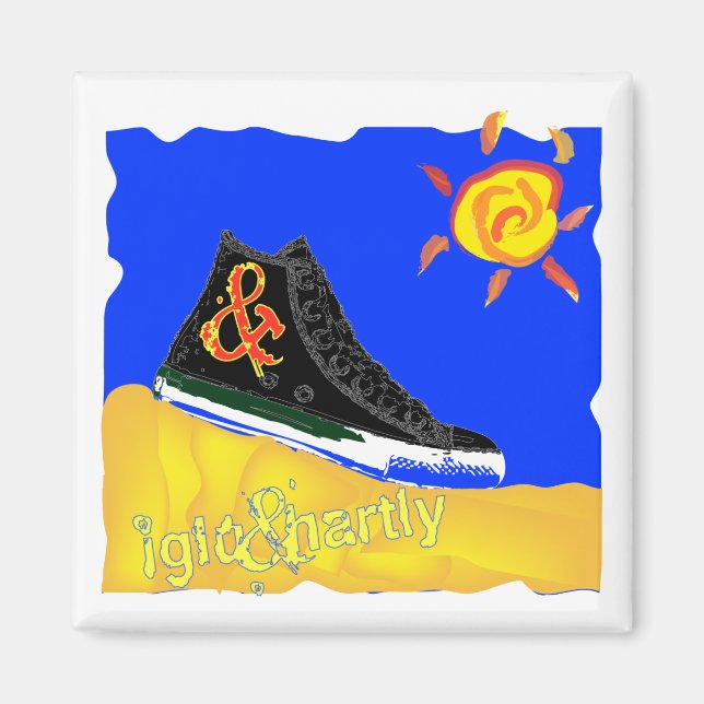 "Sunny Shoe" by Katie winner 08.03.09 Magnet (Front)