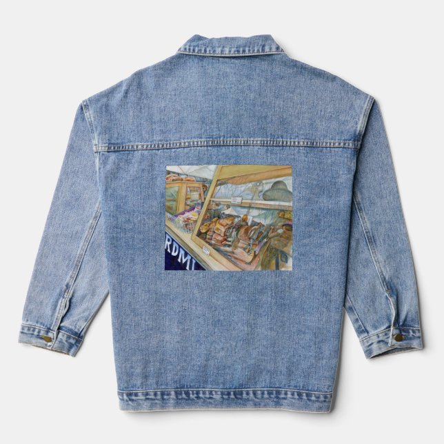 Sunny-side of Insanity Denim Jacket (Back)