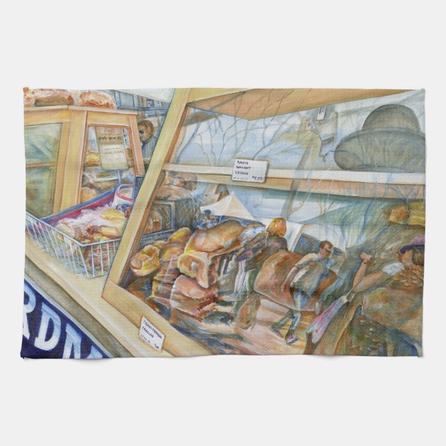 Sunny Side of Insanity Tea Towel (Horizontal)