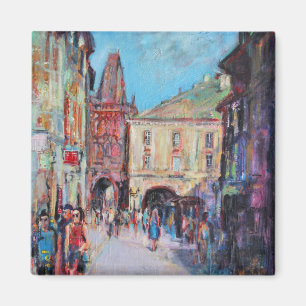 Sunny Side Prague Magnet