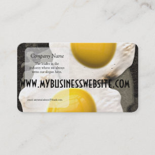 Sunny Side Up Eggs Business Card