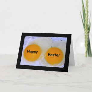 Sunny Side Up Eggs Easter Card