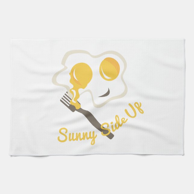 Sunny Side Up Tea Towel (Horizontal)