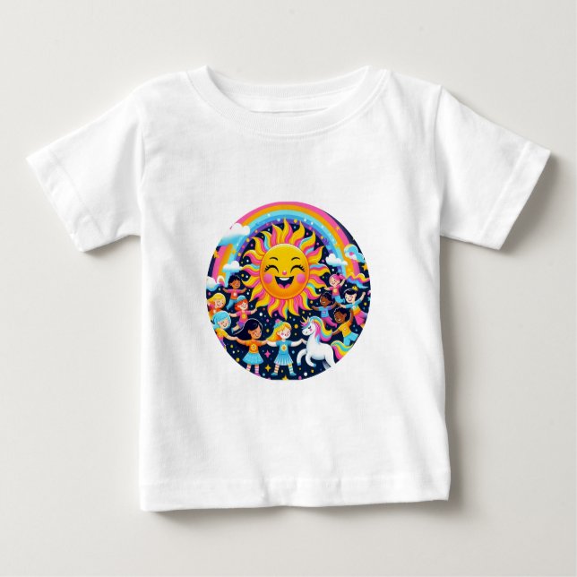 Sunny Smile Baby T-Shirt (Front)