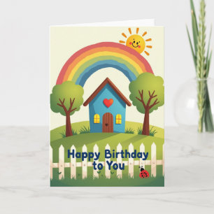 Sunny Smile Birthday Card