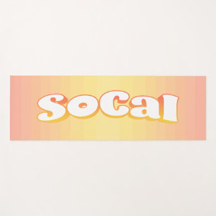 Sunny SoCal Yoga Mat