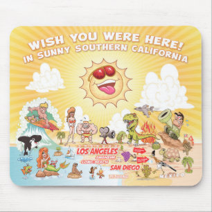 Sunny Southern California Mouse Pad