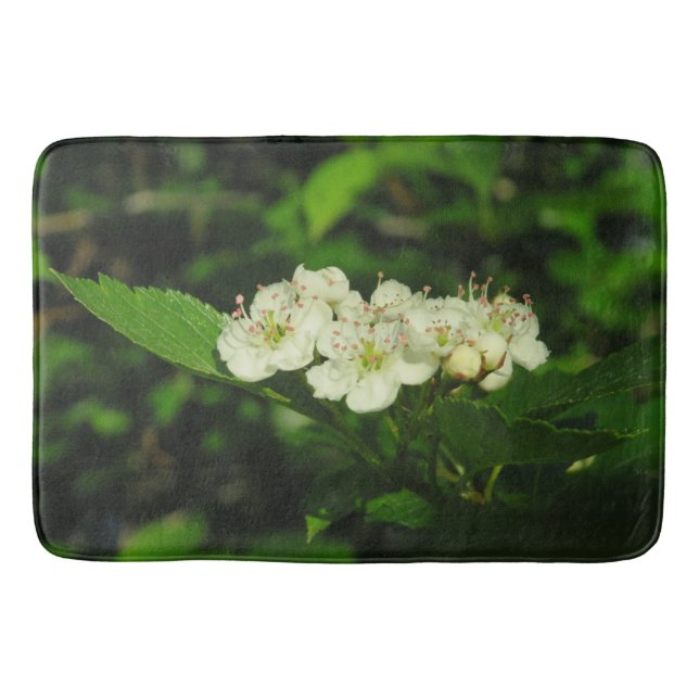 Sunny Spring Flowers or your picture Bath Mat (Front)