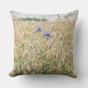 Sunny summer fields cushion