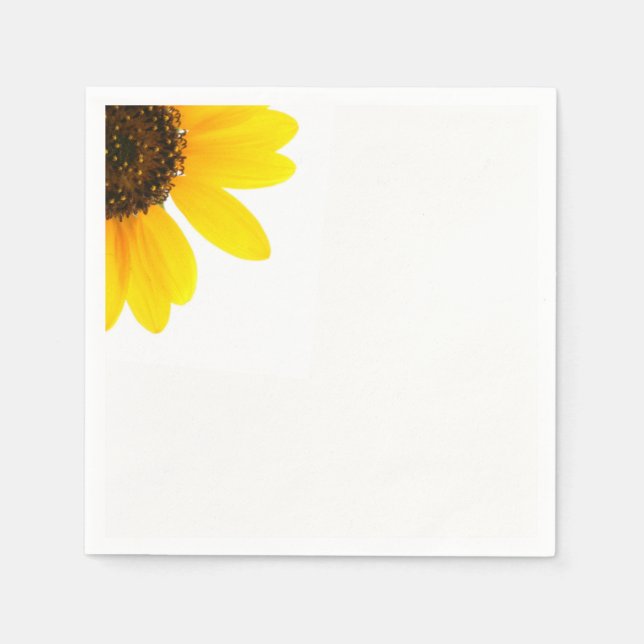 Sunny Sunflower  Napkin (Front)