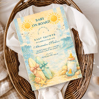 Sunny Surf Vibes Baby Shower