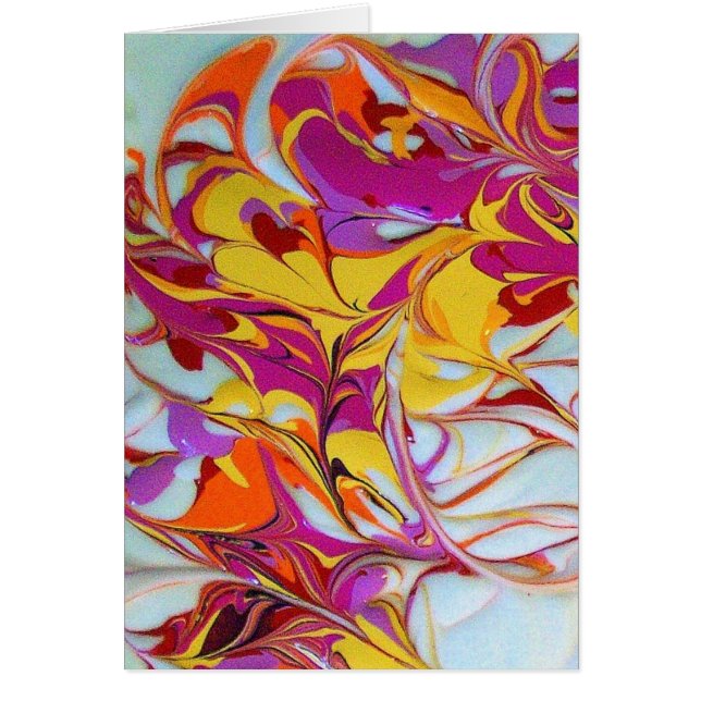 Sunny Swirls Card (Front)