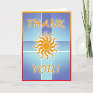 Sunny Thank You Card