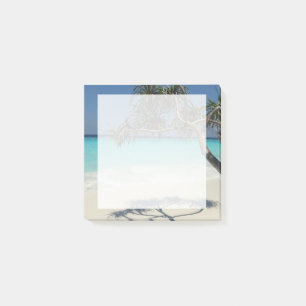 Sunny Tropical Beach Ocean Paradise Post-it Notes