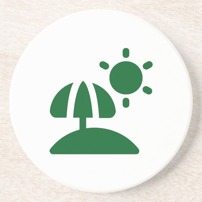 Sunny Vacation Coaster (Front)