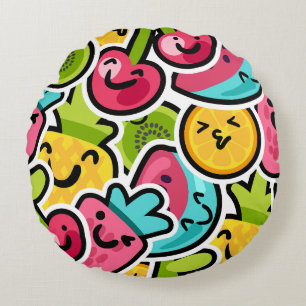 Sunny Vibes – Your Summer Store ☀️🏖️ Round Cushion