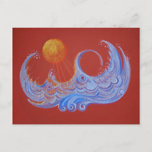 Sunny Waters - Postcard