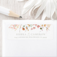 Sunny Wildflower Wedding Border ID1023