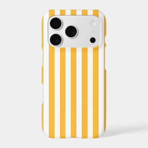 Sunny yellow and white candy stripes