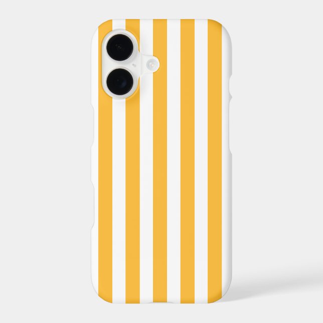 Sunny yellow and white candy stripes (Back)
