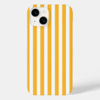 Sunny yellow and white candy stripes