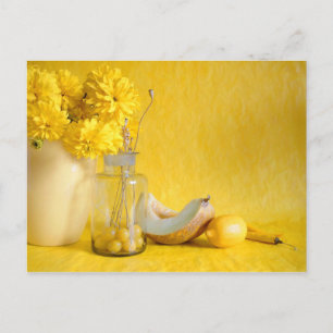 Sunny Yellow Postcard