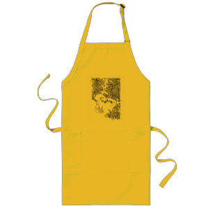 Sunny Yellow Sydney Map Kitchen Apron