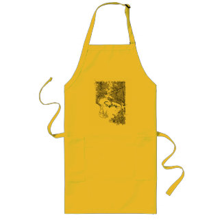Sunny Yellow Sydney Map Kitchen Apron