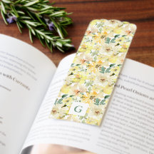 Sunny Yellow Watercolor Floral 