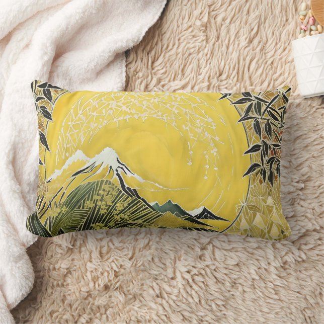 Sunny Zen Lumbar Cushion (Blanket)