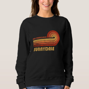Sunnydale San Francisco California Retro Vintage Sweatshirt