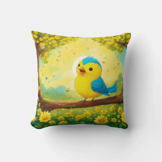 Sunny's Song in the Meadow Cushion
