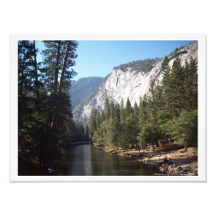 "Sunnyside of the River" Yosemite Valley Poster